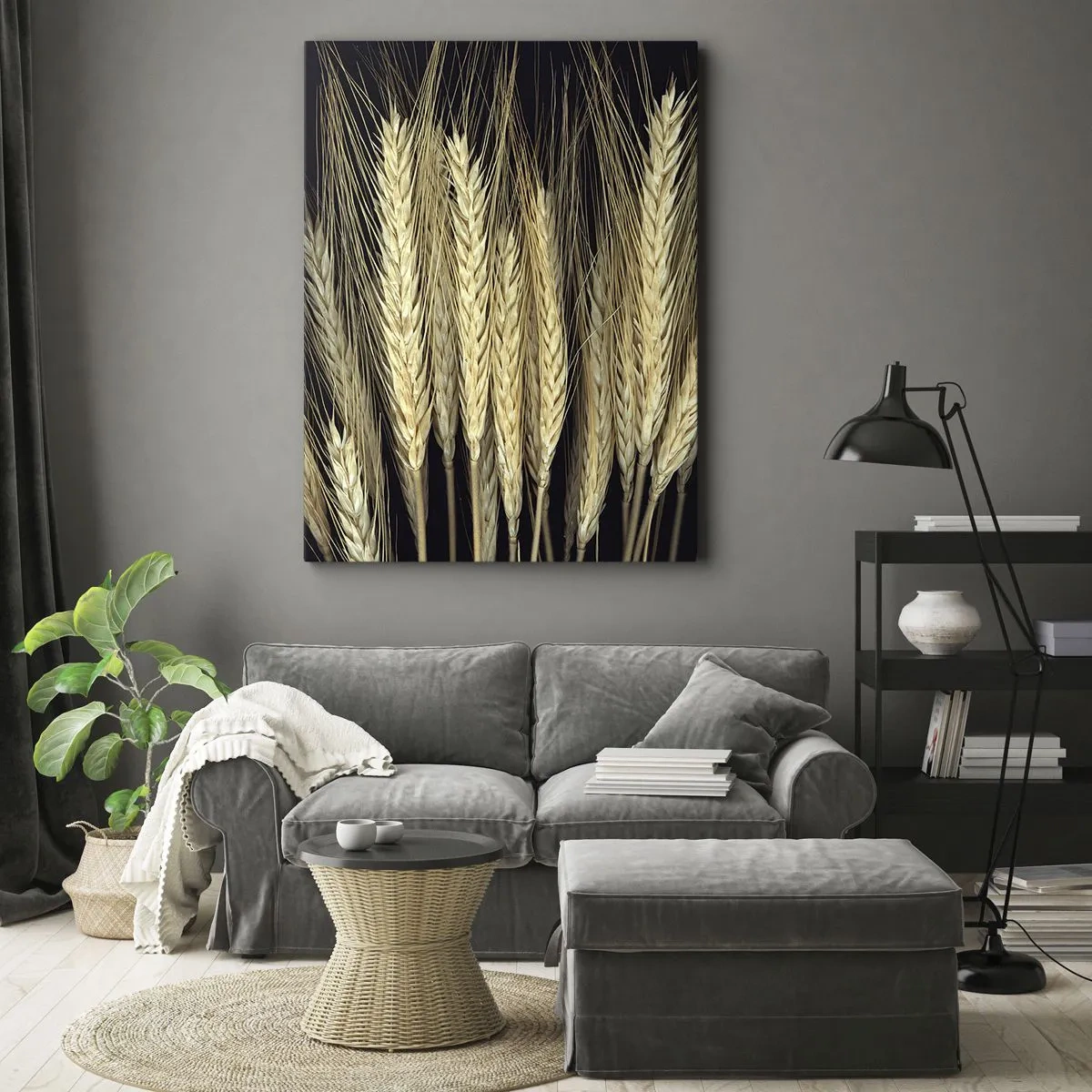 Quadro em tela - Magia rústica - 50x70 cm