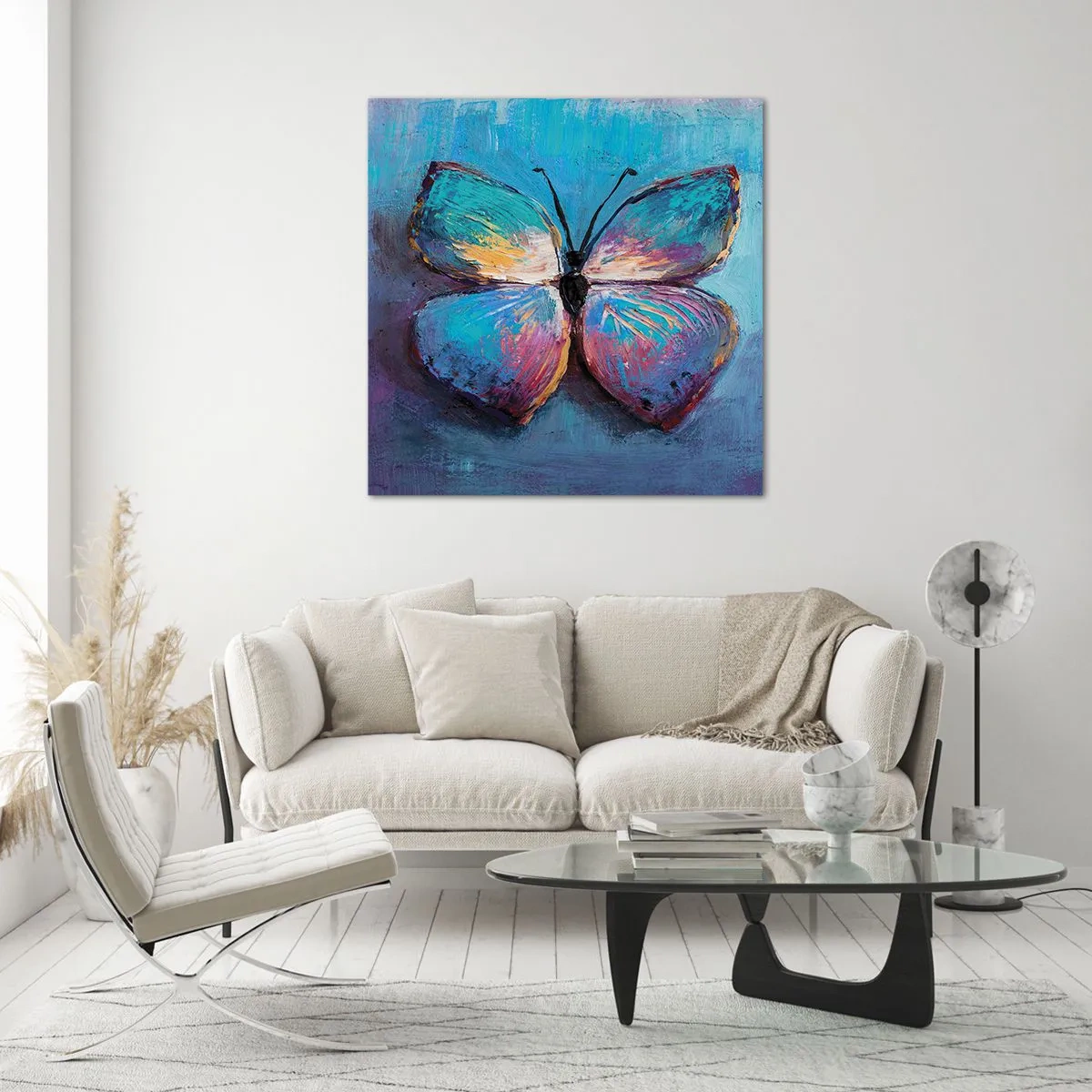 Quadro em vidro - Em toda a sua glória - 60x60 cm