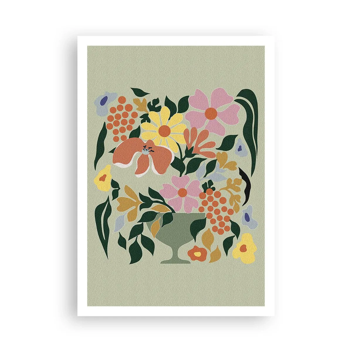 Pôster - Um buquê cheio de vida - 70x100 cm