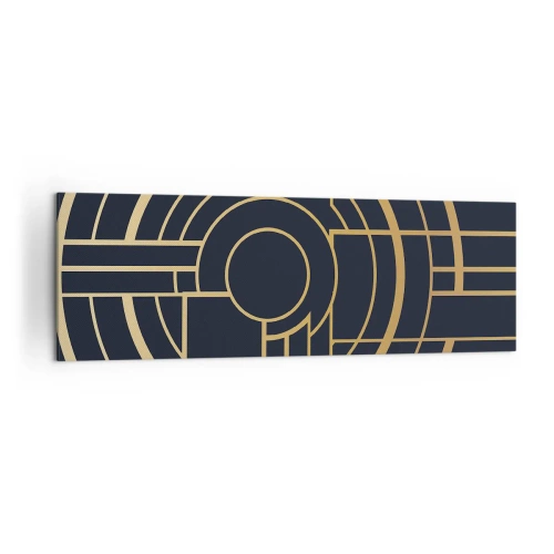 Quadro em tela - Rotação das coisas - 160x50 cm