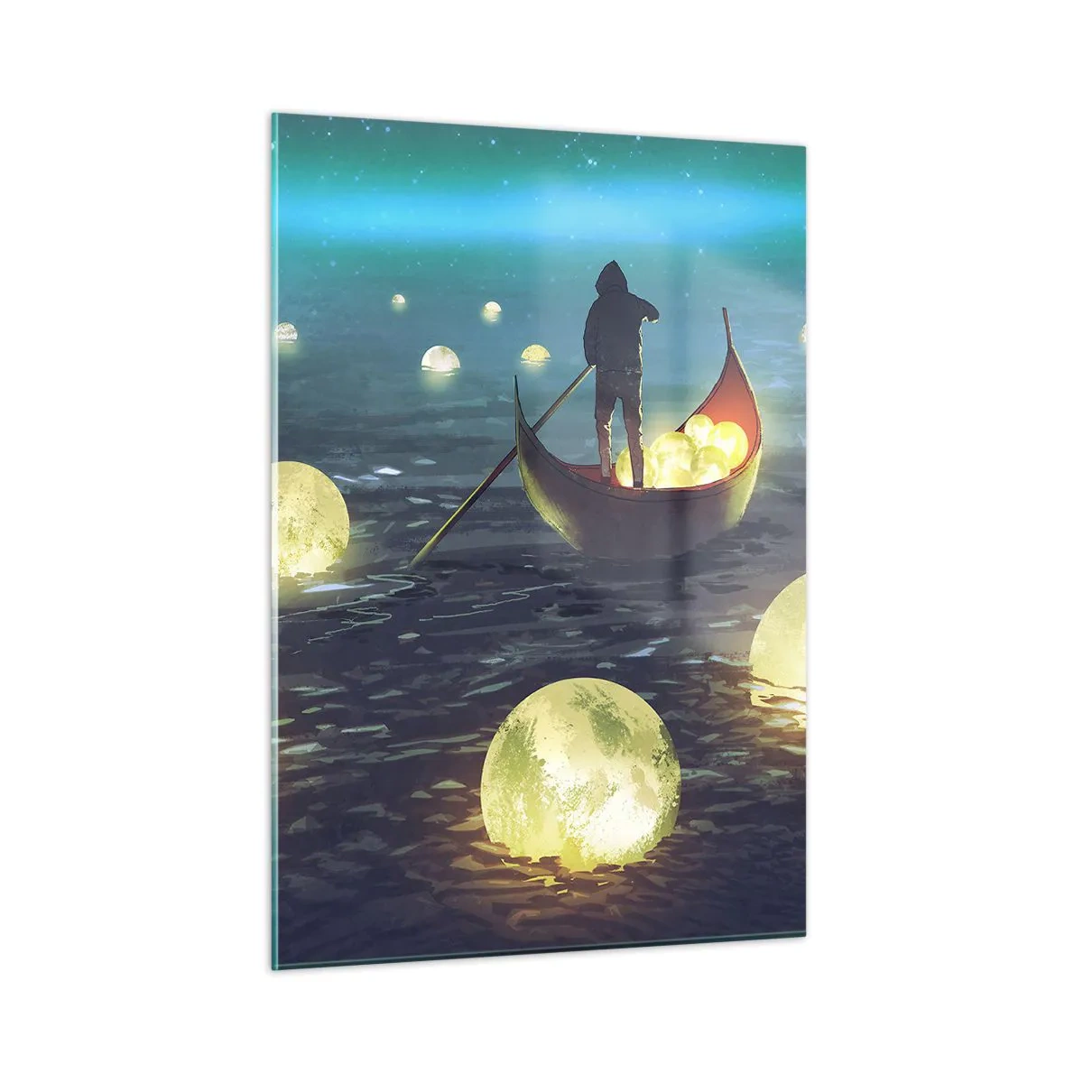 Quadro em vidro - Coisas com as quais os filósofos nunca sonharam - 50x70 cm