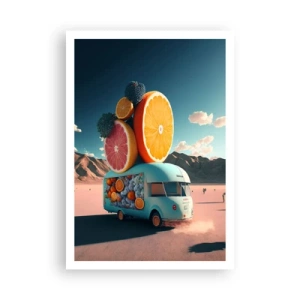Pôster - O sabor das férias - 70x100 cm
