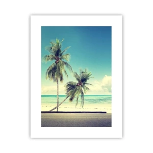 Pôster - Está na hora das férias - 30x40 cm