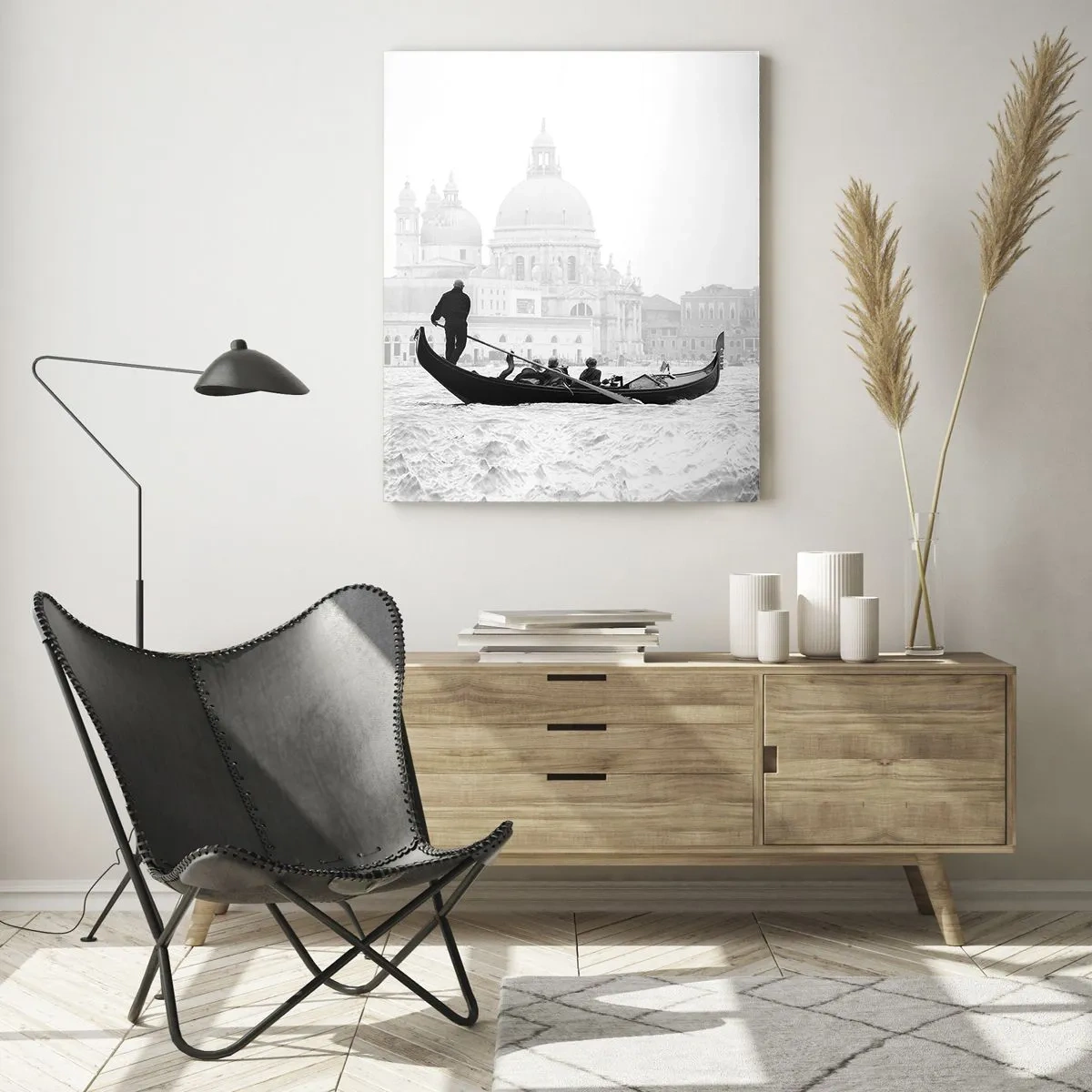 Quadro em vidro - Uma viagem às fontes da beleza - 50x70 cm