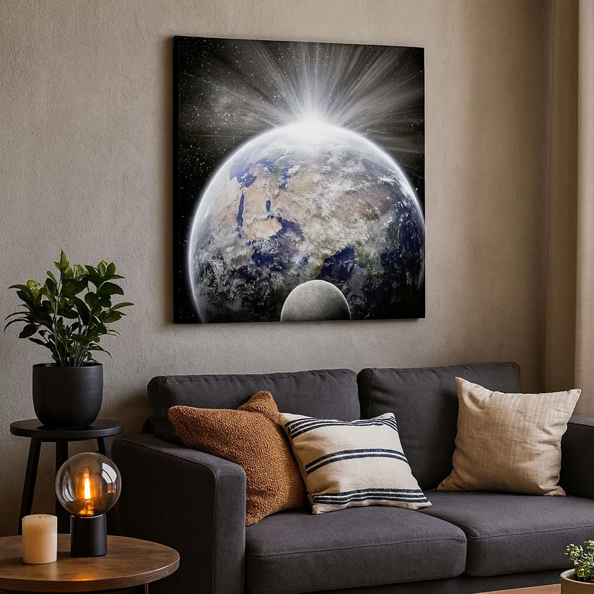 Quadro em tela - Em pleno esplendor - 30x30 cm