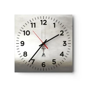 Relógio de parede - Relógio em vidro - A criança em nós - 40x40 cm