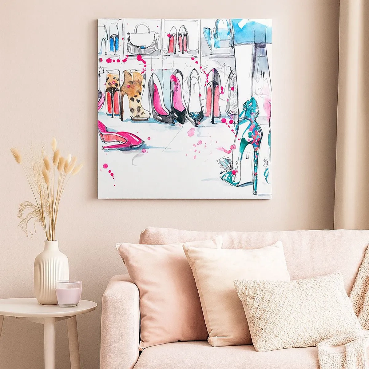 Quadro em tela - Abre-te, sésamo - 30x30 cm