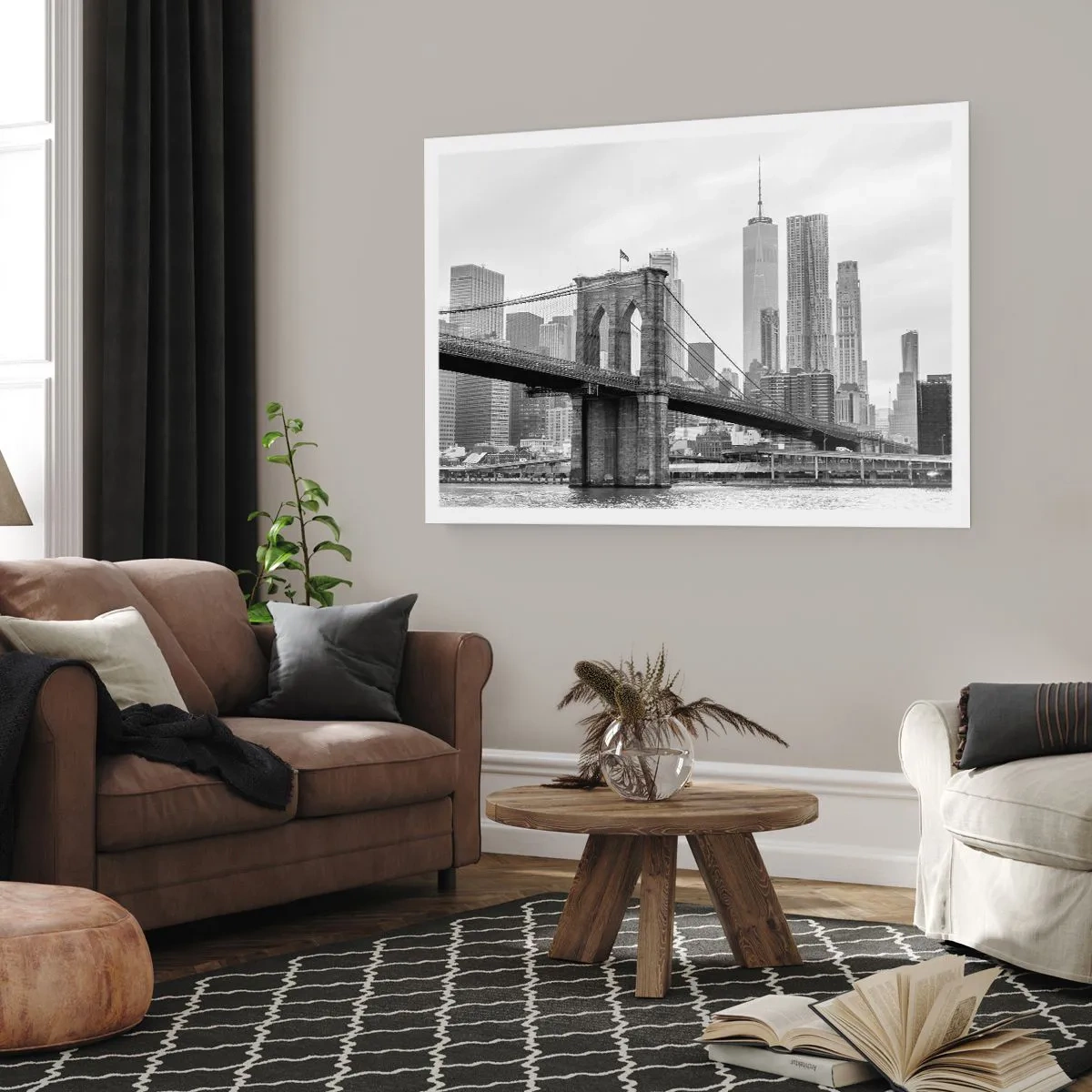 Pôster - Vibrações de Nova York - 70x50 cm