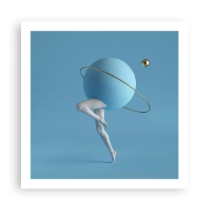 Pôster - Planetas a enlouquecer - 60x60 cm