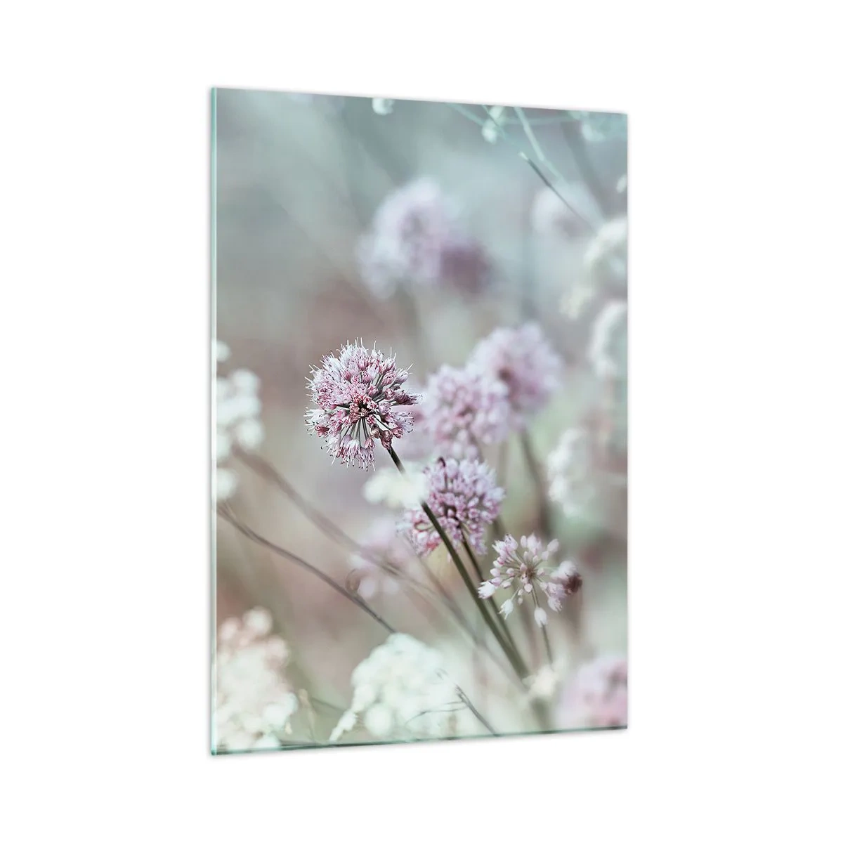 Quadro em vidro - Doce delicadeza das ervas - 50x70 cm