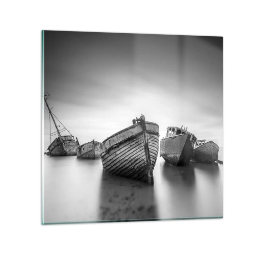 Quadro em vidro - Apenas lembranças... - 70x70 cm