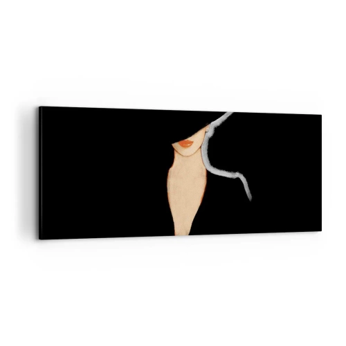 Quadro em tela - Elegância e estilo - 100x40 cm