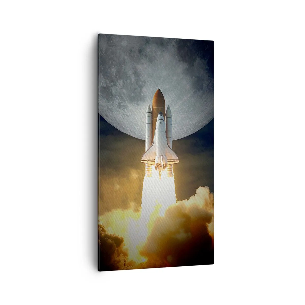 Quadro em tela - O início de uma aventura sobrenatural - 55x100 cm