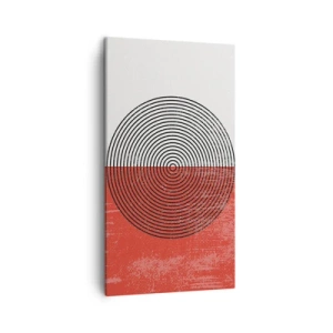 Quadro em tela - Direto ao ponto - 45x80 cm