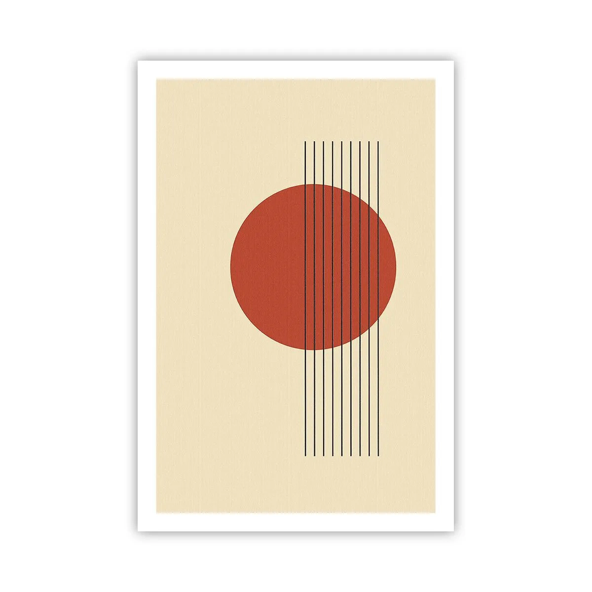 Pôster - Em círculo e mais além - 61x91 cm