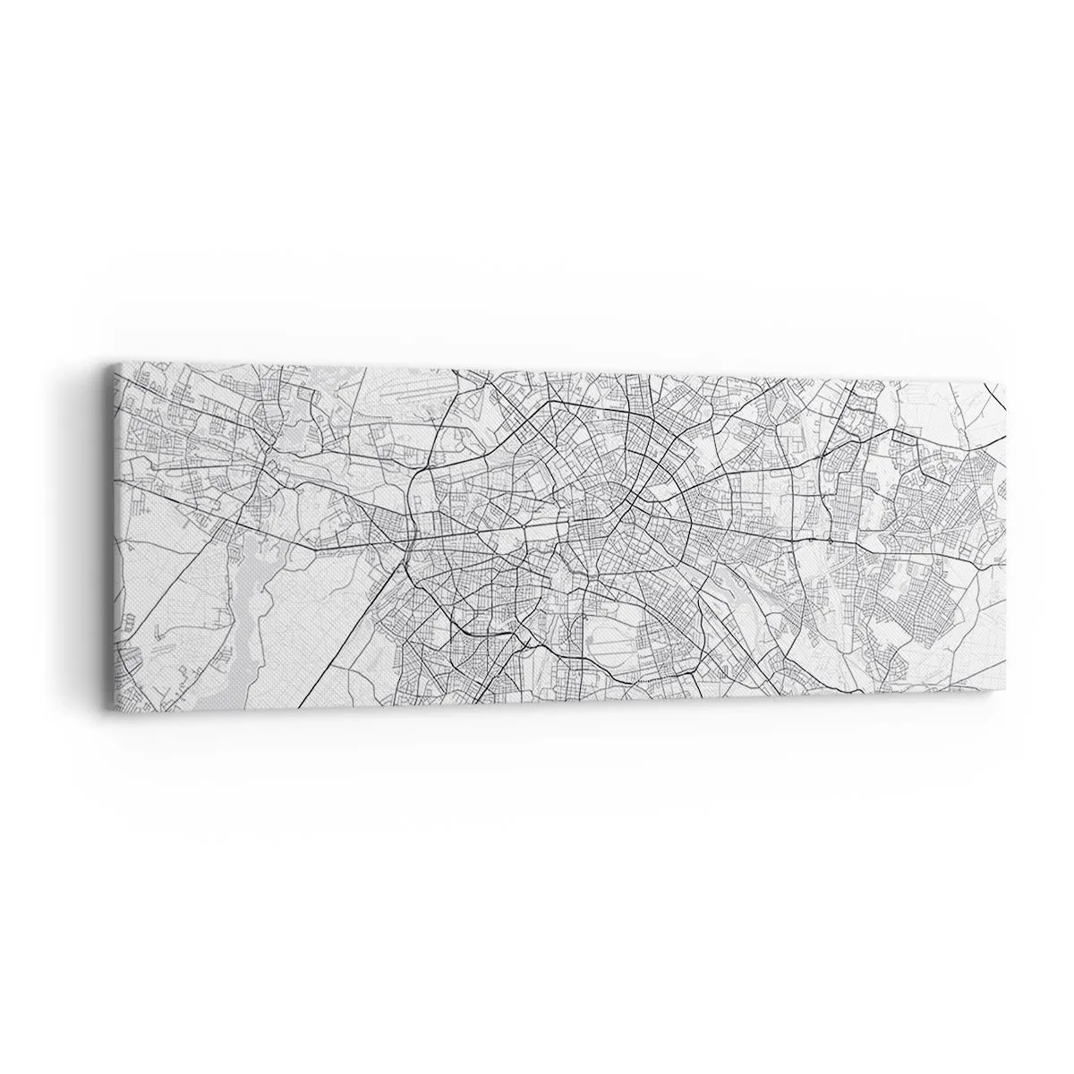 Quadro em tela - Flor de Berlim - 90x30 cm