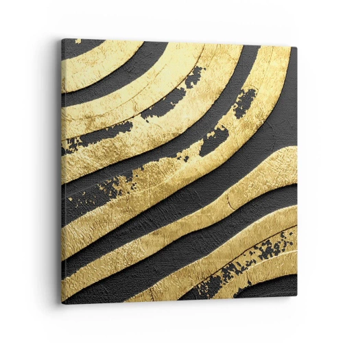 Quadro em tela - Tudo flui - 40x40 cm