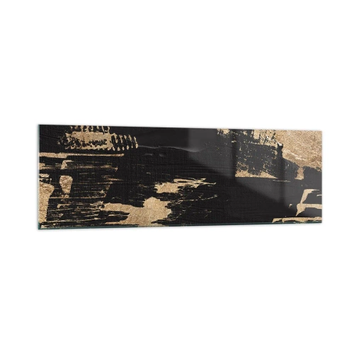 Quadro em vidro - Rastro de toque - 160x50 cm