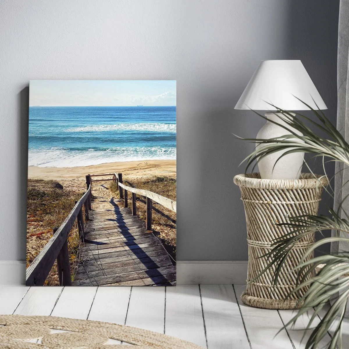 Quadro em tela - Corra! - 80x120 cm