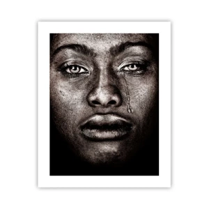 Pôster - Uma lágrima - 40x50 cm