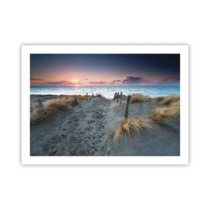 Pôster - Derramou um arco-íris de esplendor radiante.... - 70x50 cm