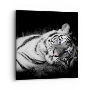 Quadro em tela - Selvagem e tranquilo - 30x30 cm