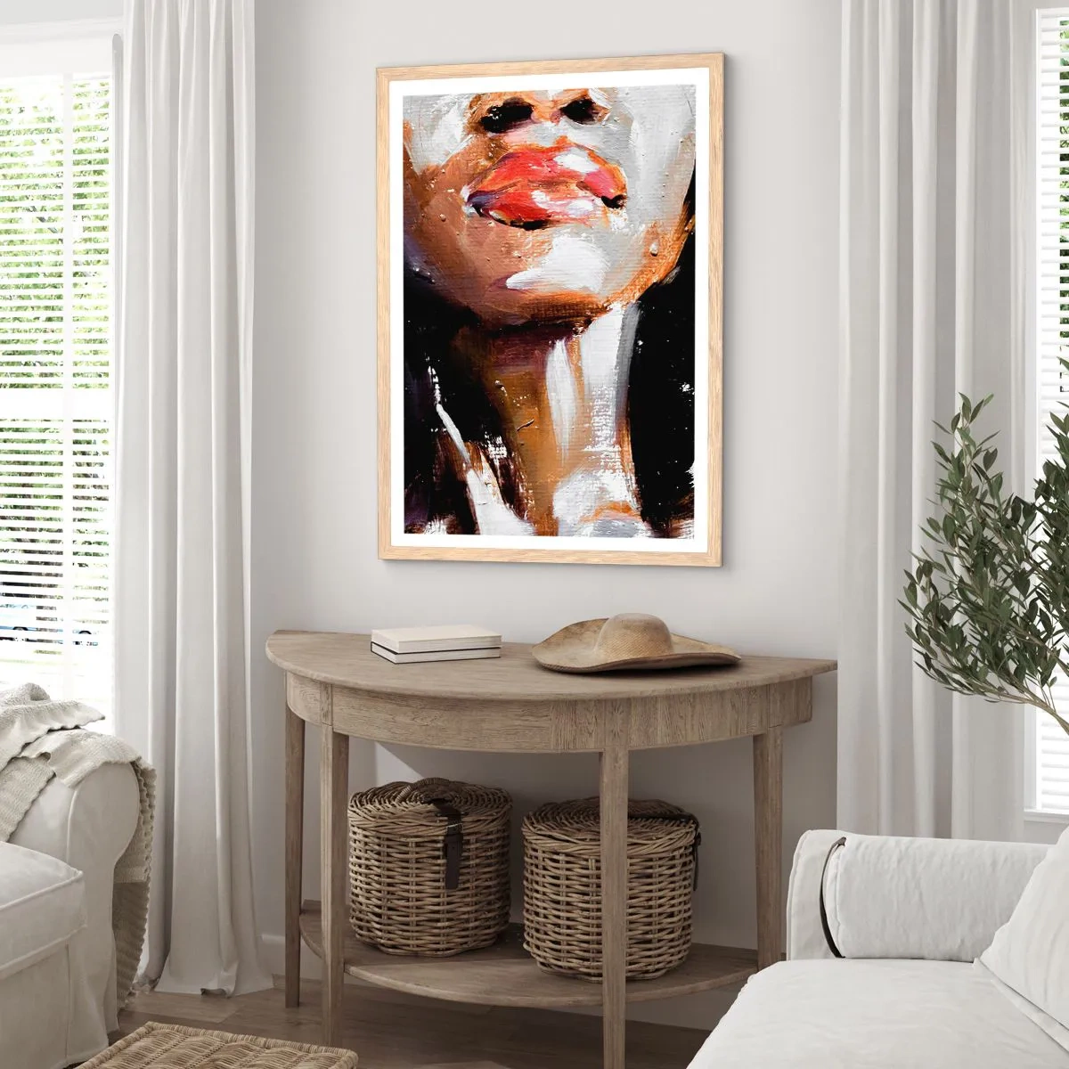 Pôster com moldura de carvalho claro - Orgulho sem preconceitos - 61x91 cm