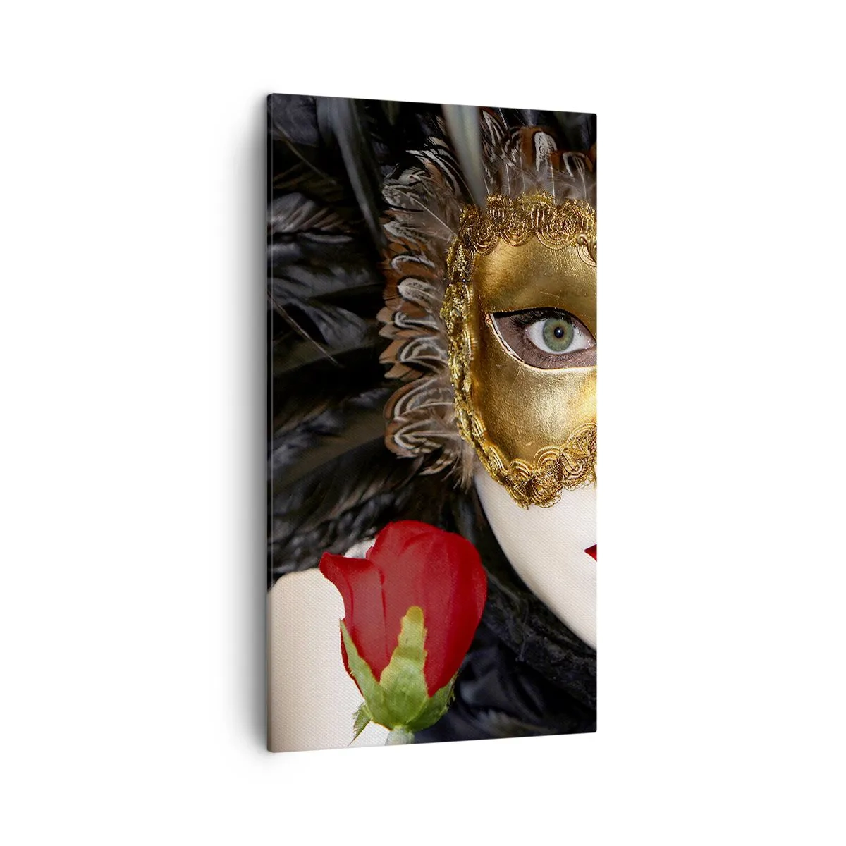 Quadro em tela - Porque a vida é uma grande baile - 45x80 cm