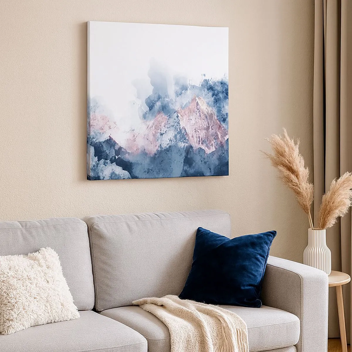 Quadro em tela - Estes são os verdadeiros picos! - 30x30 cm