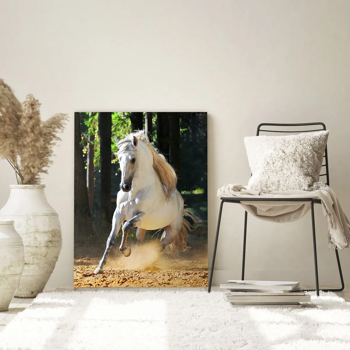 Quadro em vidro - Como de um romance de fantasia - 50x70 cm