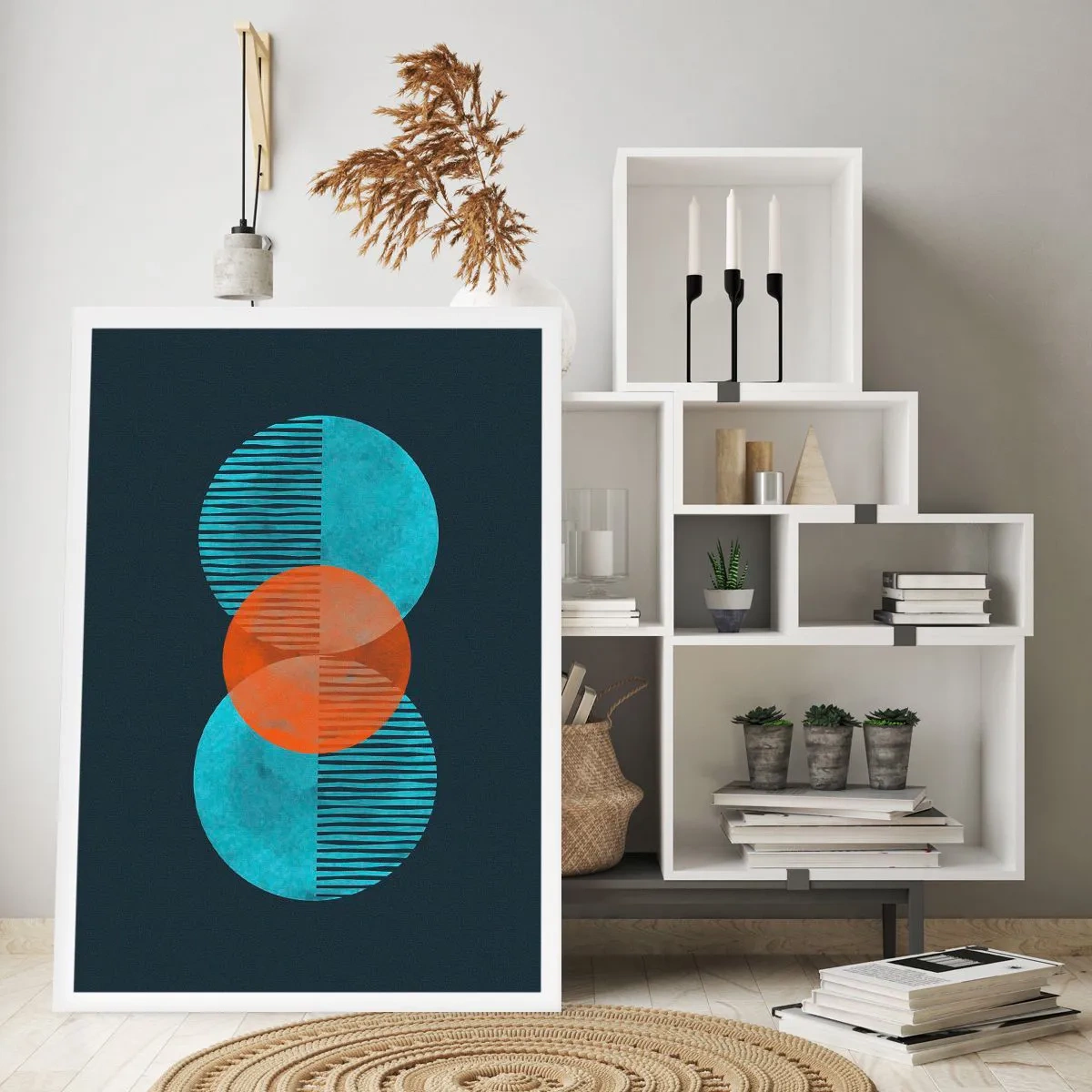 Pôster - Obras de arte simétricas - 70x100 cm
