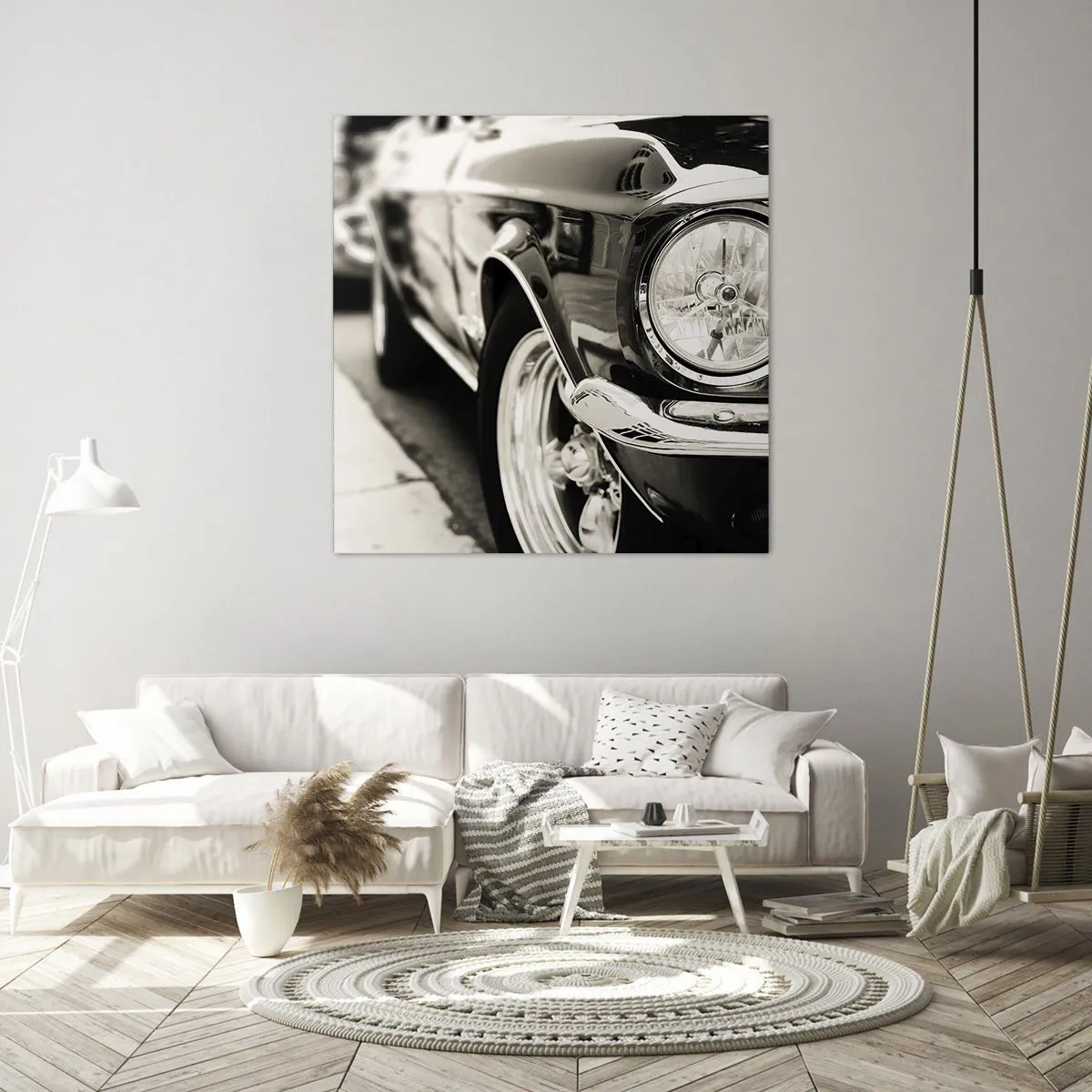 Quadro em tela - Brilho permanente - 30x30 cm