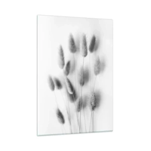 Quadro em vidro - Grama fofa - 50x70 cm