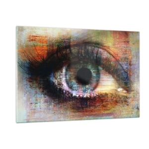 Quadro em vidro - Pode olhar para a alma - 120x80 cm