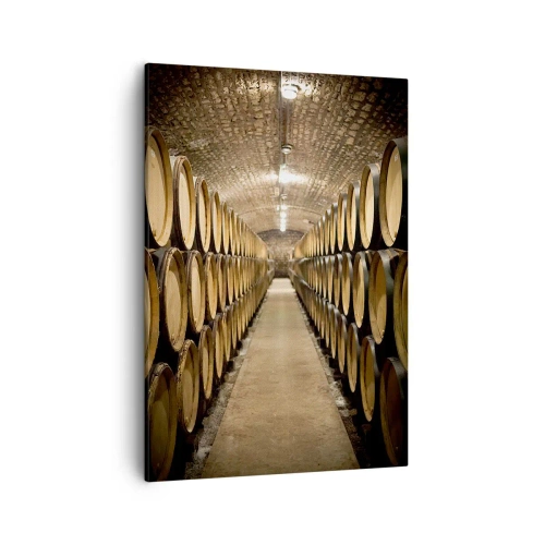 Quadro em tela - Em um porão de tijolos - 50x70 cm