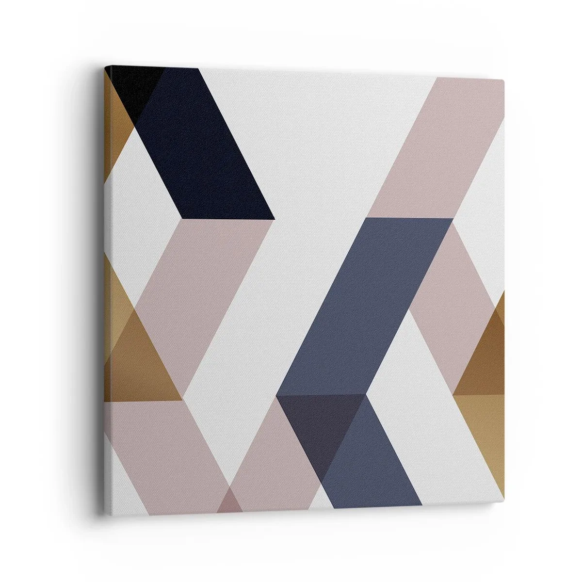 Quadro em tela - Planos e ângulos - 40x40 cm