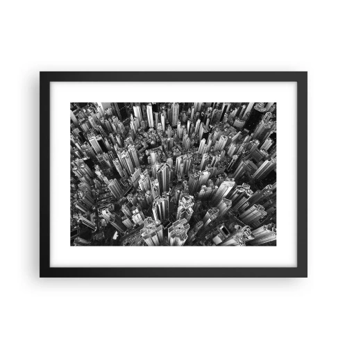 Pôster com moldura preta - Ainda mais alto e mais alto - 40x30 cm