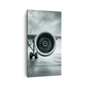 Quadro em tela - Há poder! - 45x80 cm