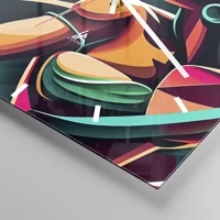 Mostrador com traços