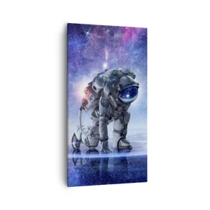 Quadro em tela - Céu estrelado acima de mim - 55x100 cm