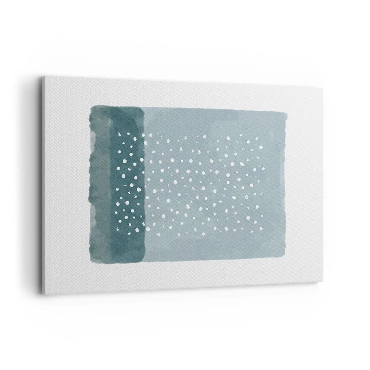 Quadro em tela - Cultivado em azul - 120x80 cm