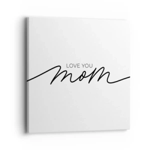 Quadro em tela - Uma grande emoção - 40x40 cm