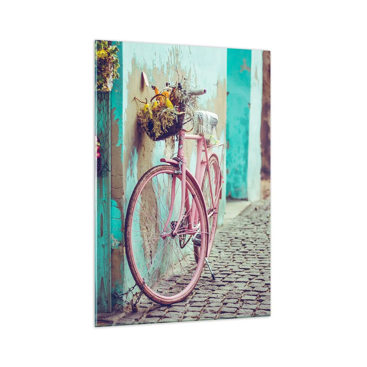 Quadro em vidro - Volto logo - 70x100 cm