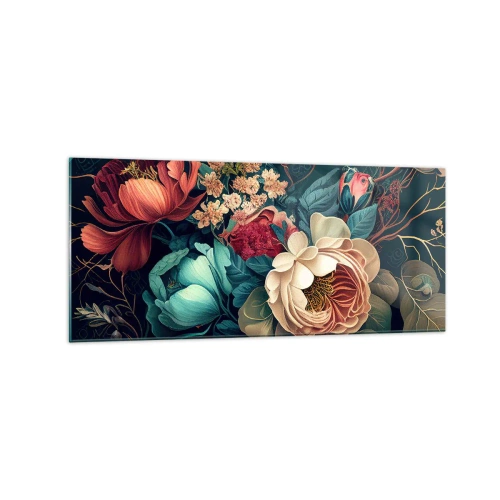 Quadro em vidro - Charme do século 19 - 120x50 cm