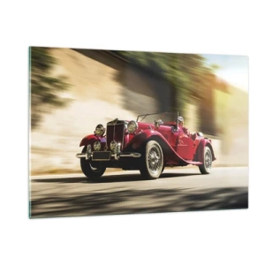 Quadro em vidro - Mais bonita que a Vitória de Samotrácia - 120x80 cm