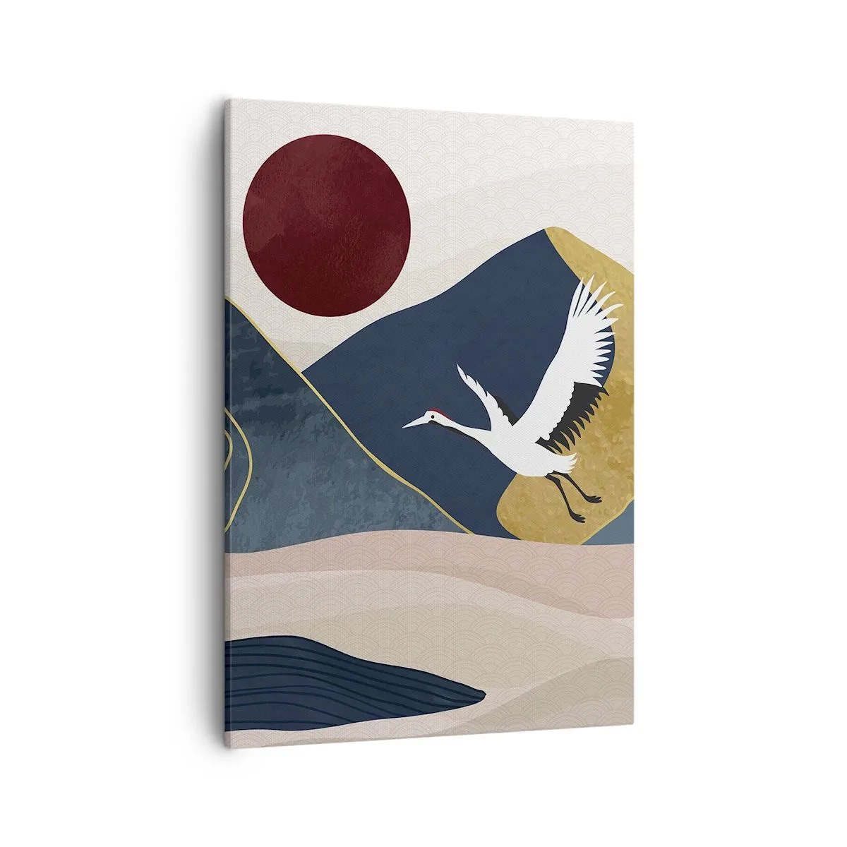 Quadro em tela - E o dia acaba novamente - 50x70 cm