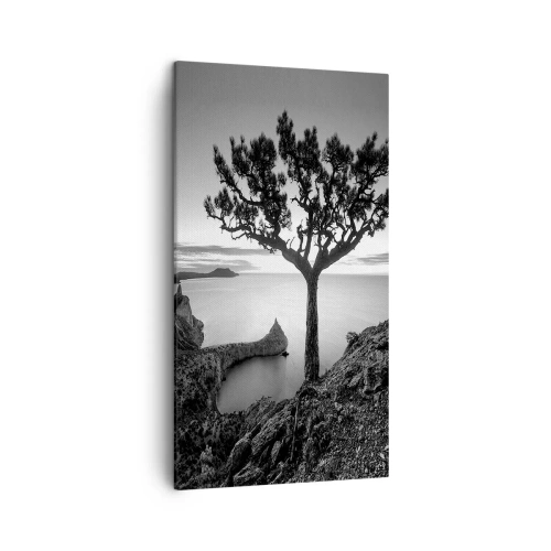 Quadro em tela - Paz até ao horizonte - 45x80 cm