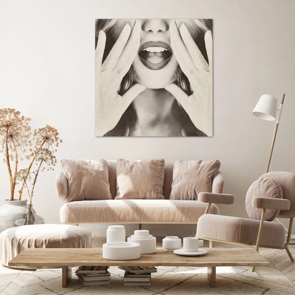 Quadro em tela - Já vou! - 40x40 cm