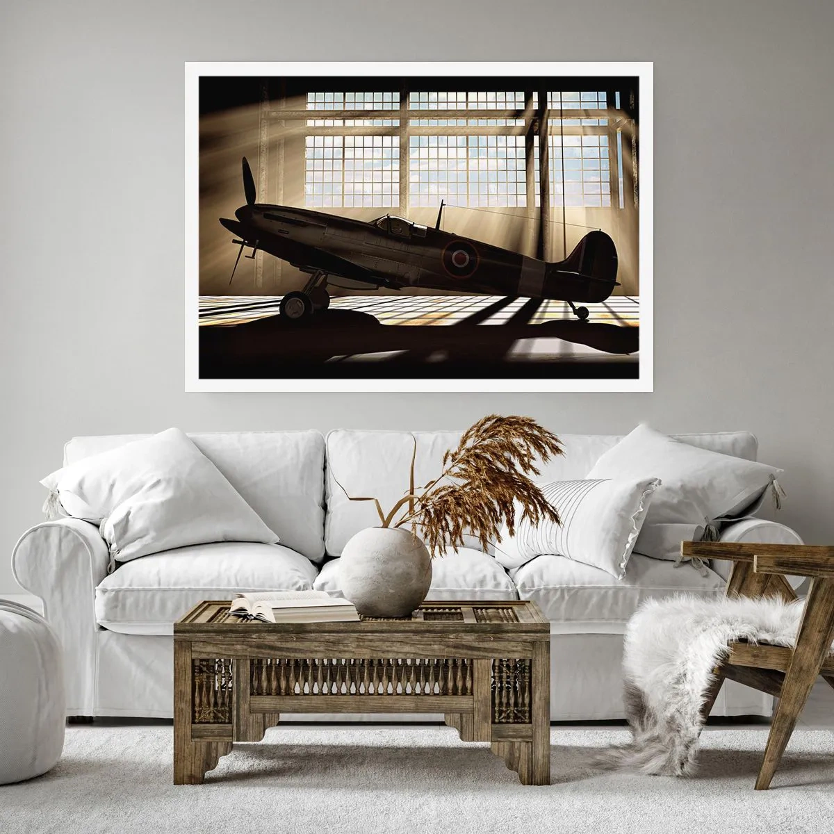 Pôster - Descanso do guerreiro - 100x70 cm