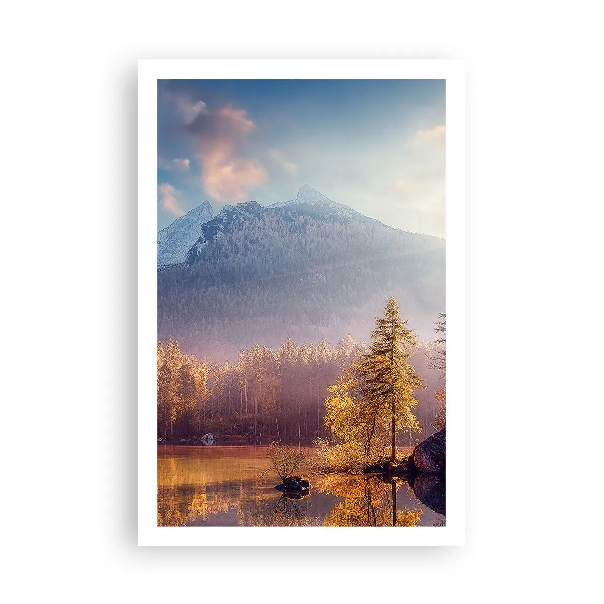 Pôster - Nas montanhas e vales - 61x91 cm